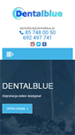 Mobile Screenshot of dentalblue.pl
